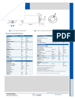 Dcmind Brush Motor Data Sheet 89 800 008: General Characteristics