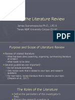 04 Writing The Literature Review