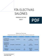 Horarios 2023-1 SALONES ELECTIVAS. DEFINITIVO 6-6-2023