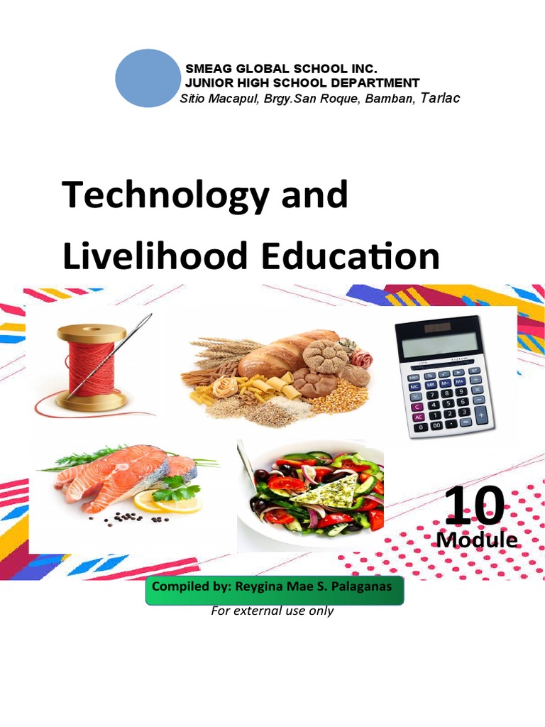 Tle Grade 10 Layout | PDF | Pasta | Oatmeal