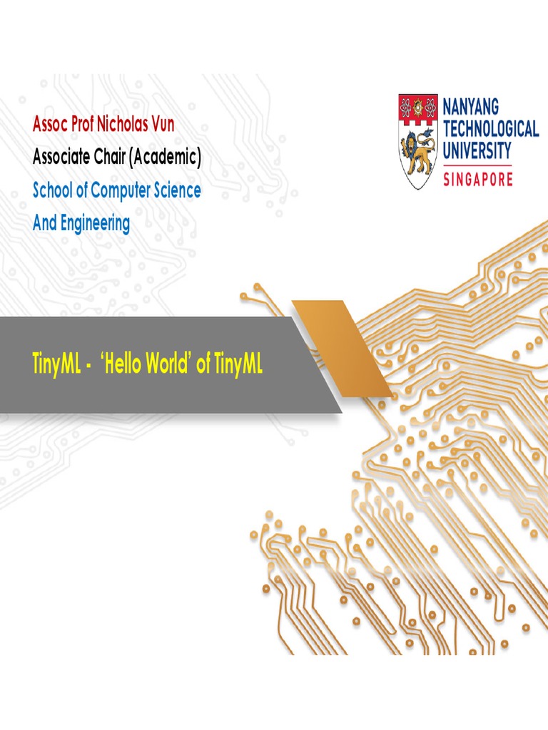 Lecture 3a - Deployment To Microcontroller | PDF | Arduino | Source Code