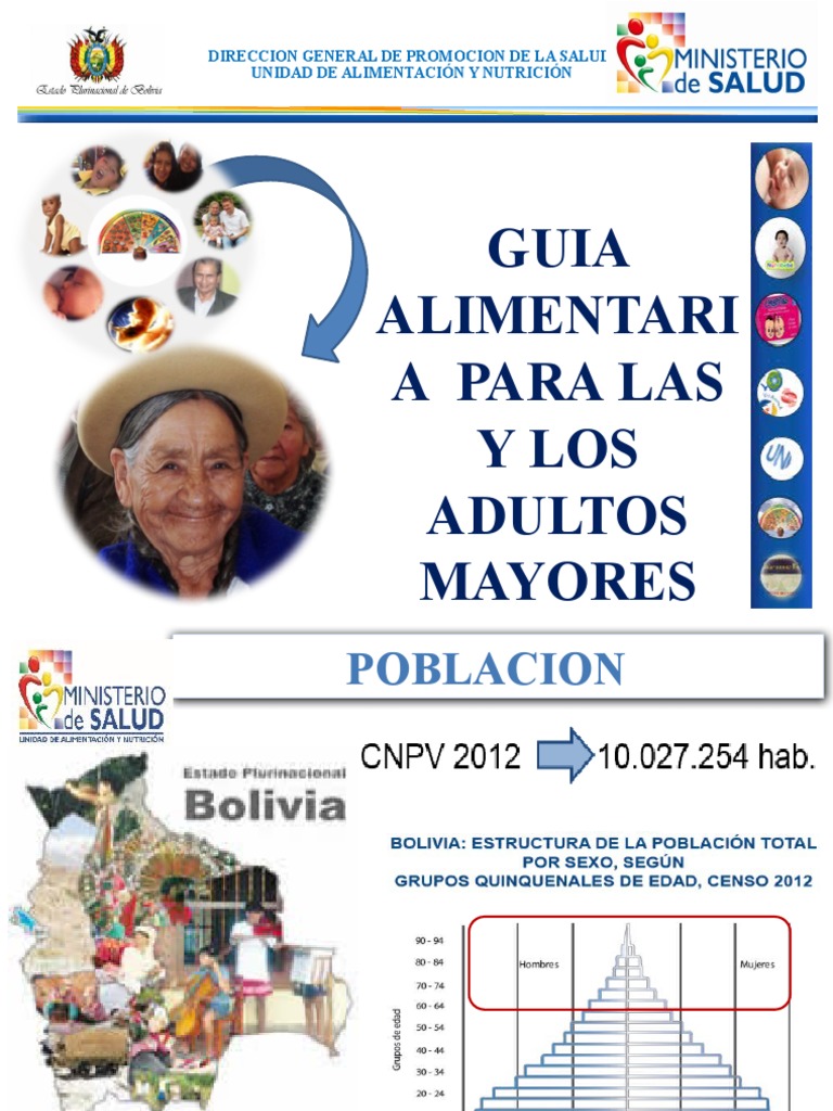 Guía Nutricional para Adultos Mayores | PDF