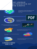 The Unique Characteristics of The Earth