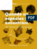 2023 - Quando As Especies Se Encontram-Programa