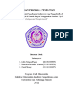 Laporan Proposal Penelitian Metstat