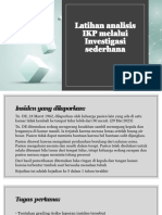 Latihan Analisis IKP Melalui Investigasi Sederhana