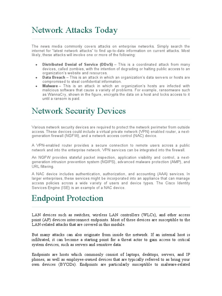 Understanding Network Security Attacks | PDF | Radius | Computer Network