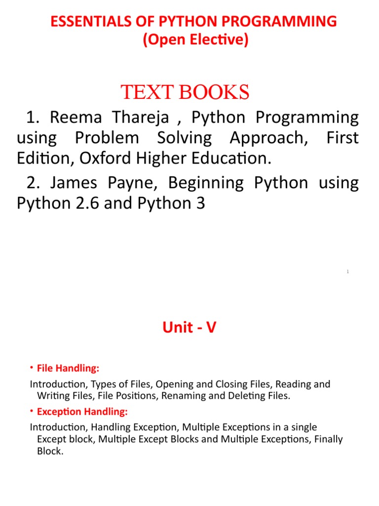 File Handling and Exception Management | PDF