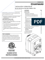 Manual Operacion Caldera Universal HC 400-Español