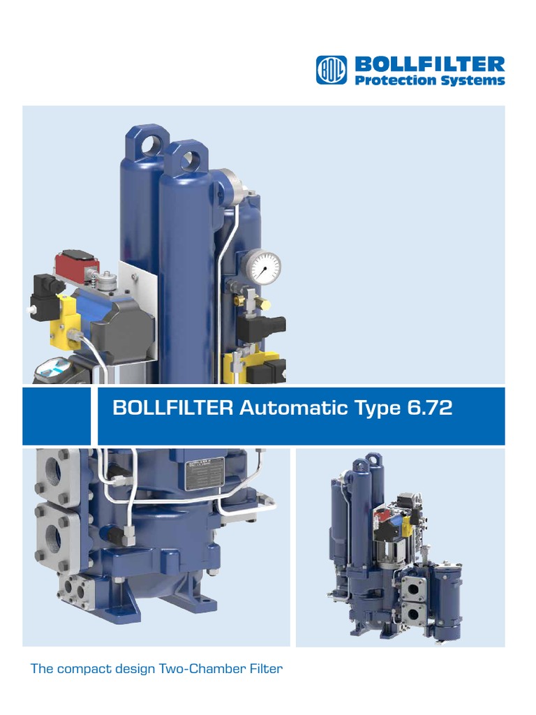BOLLFILTER Automatic Type 6.72 Overview | PDF