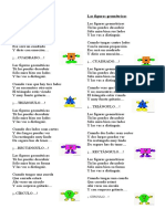 Canción Las Figuras Geométricas