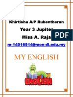 Label Buku English Tahun 3 2023
