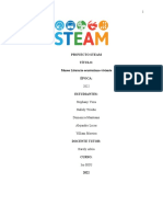 Investigacion de Matematicas Del Proyecto Steam