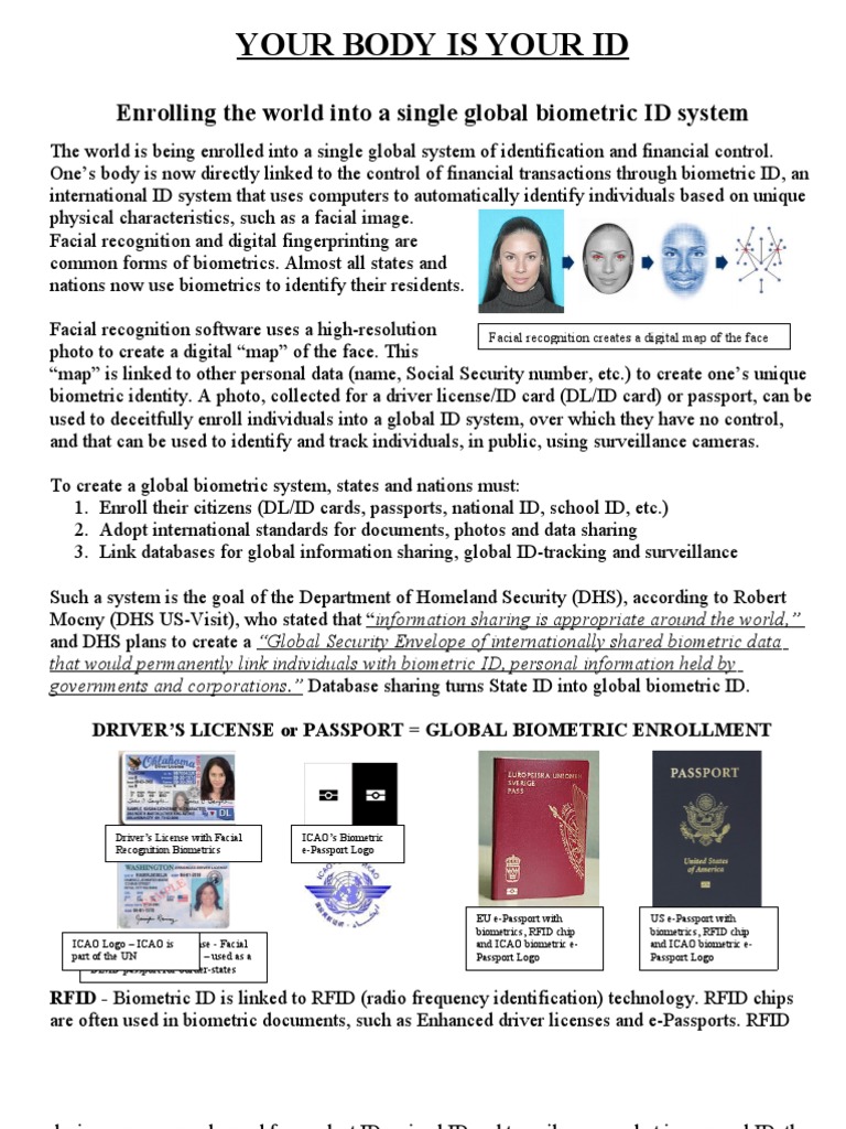 Global Biometric ID System Explained | PDF | Identity Document | Biometrics