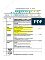 Dosificación 1°