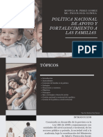 Política Nacional de Apoyo y Fortalecimiento A Las Familias