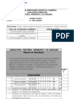 Instrumento de Evaluación Formativa Historia 5° Básico