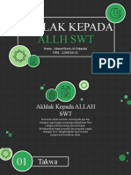 Akhlak Kepada Allah SWT - 2200016132 - Ahmad Reza Al Fakarani