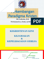 2023 Mei 29 J Perkembangan Paradigma Kristen