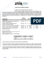 Asignaturas Curso y Convocatoria Calificación Ects Tipo Asignatura CVC Primer Curso