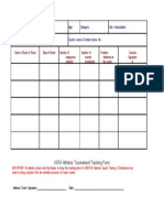 Kata Athlete Tournament Tracking Form 2013