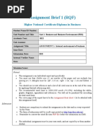 Assignment Brief 1