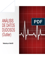 ANÁLISIS DE DATOS DUDOSOS (Outlier)