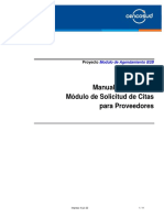 Manual Modulo Solicitud de Cita de Proveedores - B2B - 2022