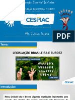 4 Legislação Brasileira e Surdez