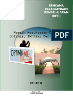 Meraih Kesuksesan Dengan Optimis, Ikhtiar Dan Tawakal: Rencana Pelaksanaan Pembelajaran (RPP)