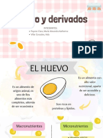 HUEVO y Derivados (Nutrición)