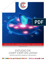 Estudio de CSIRT-CERT en LATAM - 2022