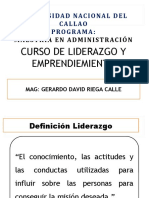 Liderazgo y Emprendimiento Clase 1