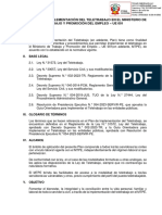 Plan para La Implementacion Del Teletrabajo en El Mtpe