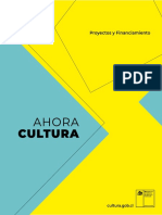 Ahora Cultura Manual 4 Formulacion de Proyectos y Ley de Donaciones Culturales