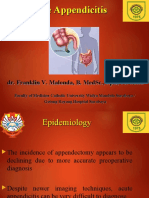 Dr. Franklin - Acute Appendicitis - FDR