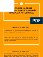 Nro. 2 Economia Naranja en El Sector Economia Naranja y Autoempleo