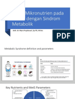 Narsum 3. Peran Mikronutrien Pada Pasien Dengan Sindrom Metabolik