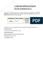 Certificado de Operatividad Luz de Emergencia 10.02.23