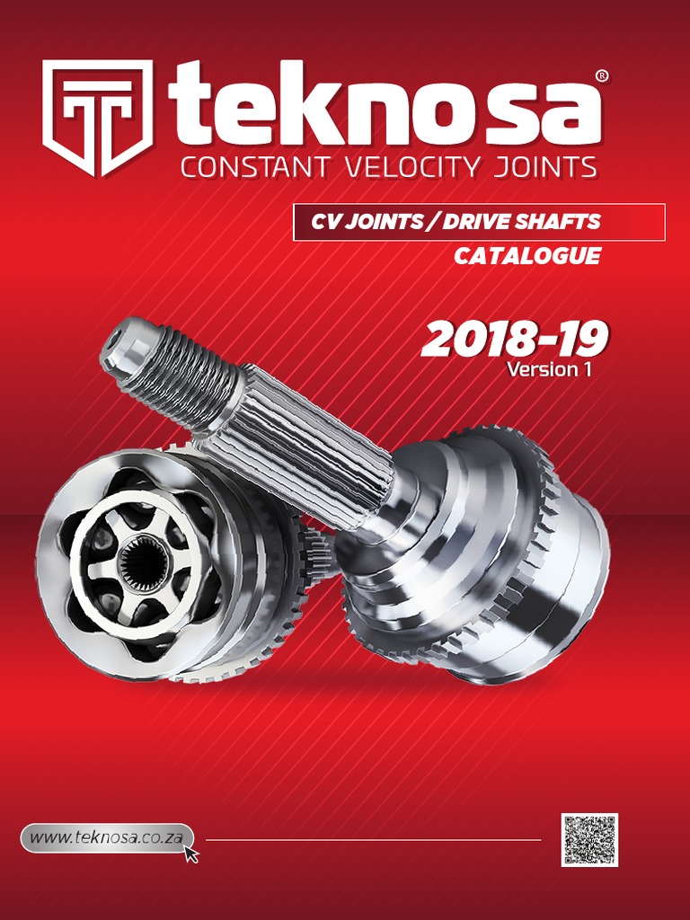 CvJointCatalogue2018Ver1 PDF