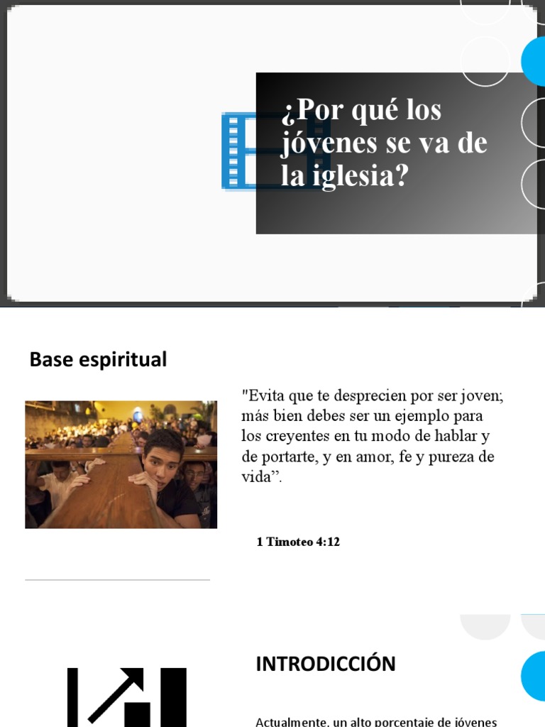 Razones por las que los jóvenes abandonan la iglesia | PDF | Iglesia ...