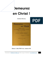 Demeurez en Christ