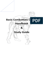 Basic Combatives Course Handbook & Study Guide