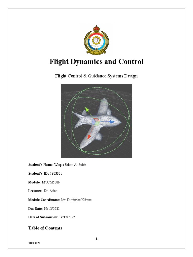 Flight Dynamics and Control PDF Flight Control Surfaces Flight