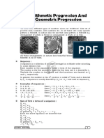 Arithmetic Progression and Geometric Progression (PDFDrive)