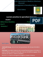Proiect Operatiuni Bancare