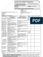 Agenda Didáctica 3er Período