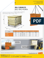 Machmetals Cacamba Fundo Porta Escamoteavel