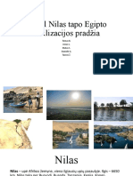 Kodėl Nilas Tapo Egipto Civilizacijos Pradžia