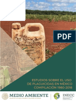 141 2022 Estudios Plaguicidas Mexico 1980-2018